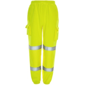 Supertouch Hi-Vis Jogging Bottoms (Yellow)